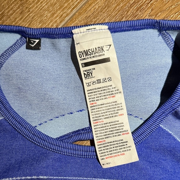 Gymshark Two-Tone Blue Workout Set - Picture 4 of 6